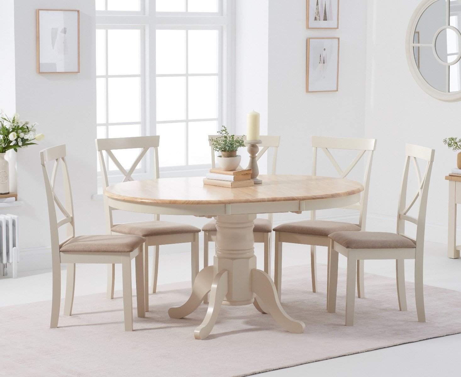 Epsom cream dining store table