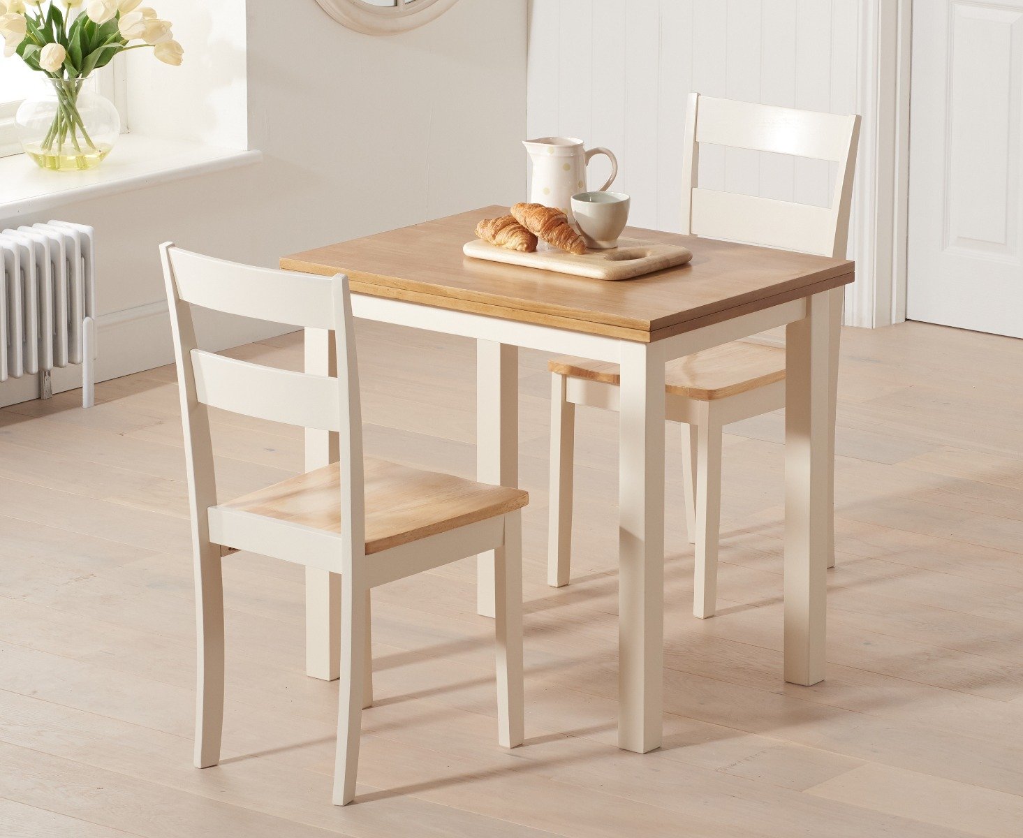 Epsom cream dining table shop