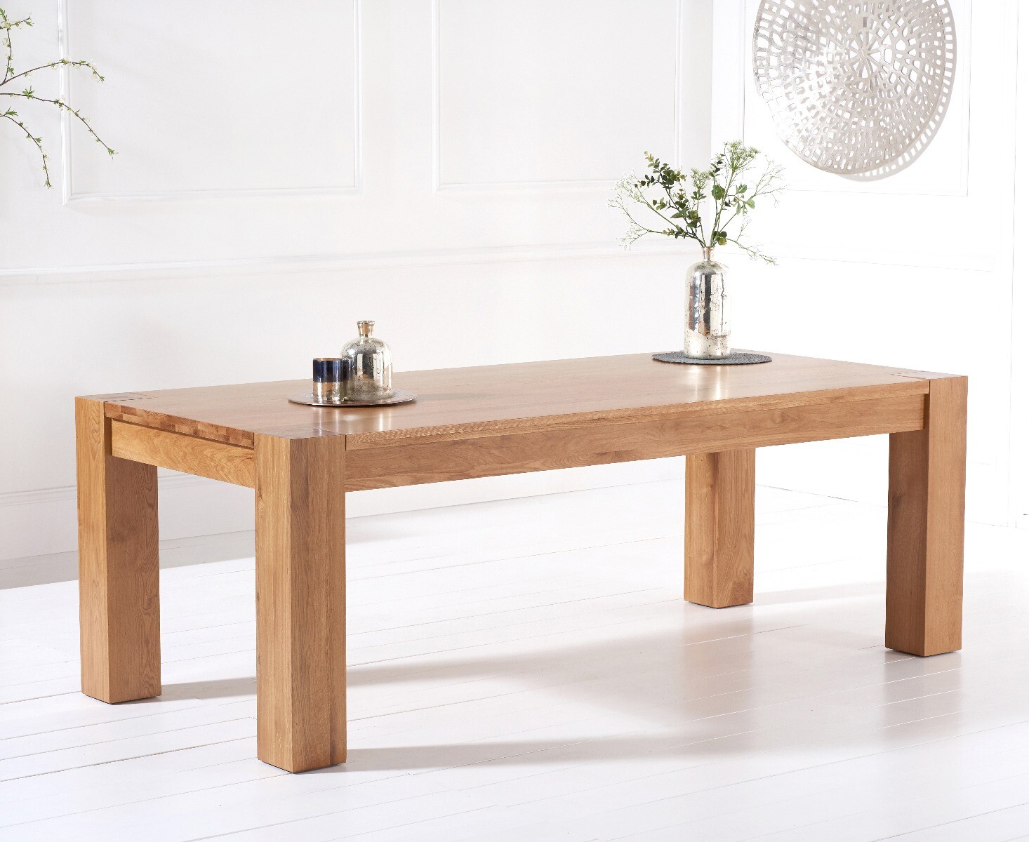 Thames 300cm Oak Dining Table