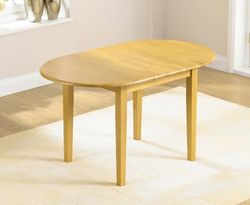 Product photograph of Amalfi Oak Dining Table from Oak Furniture Superstore