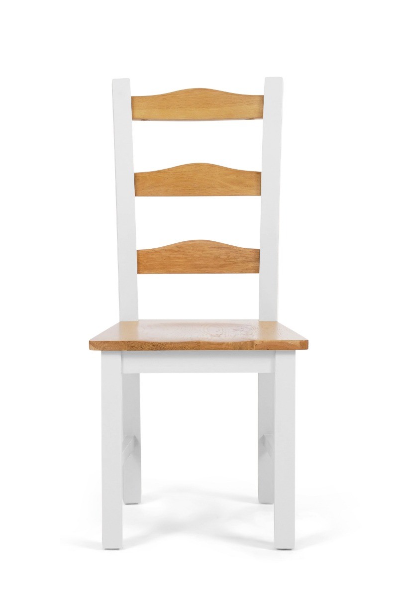 Somerset Oak And White Dining Chairs