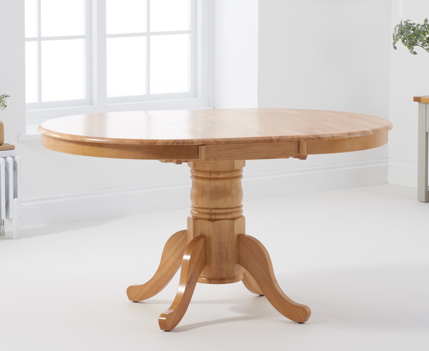 Photo 4 of Extending epsom oak pedestal table