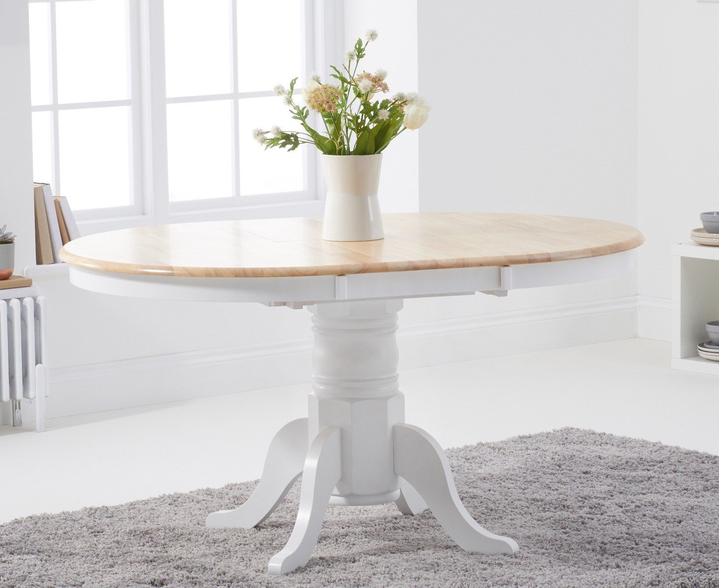 Epsom cream store dining table