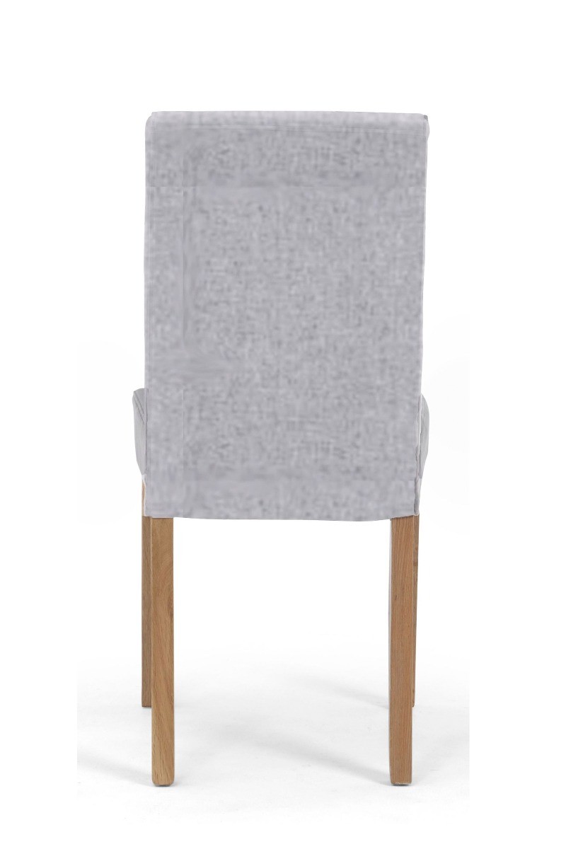 Photo 4 of Lila grey fabric dining chairs