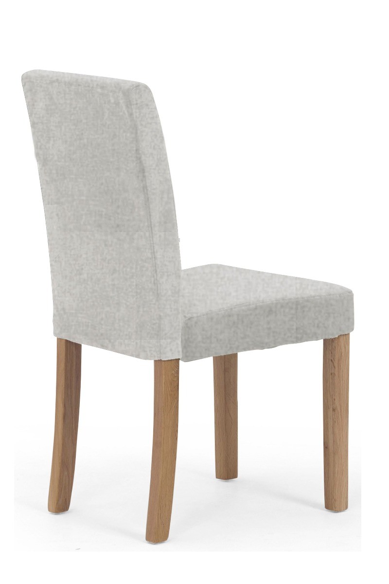 Photo 3 of Lila grey fabric dining chairs