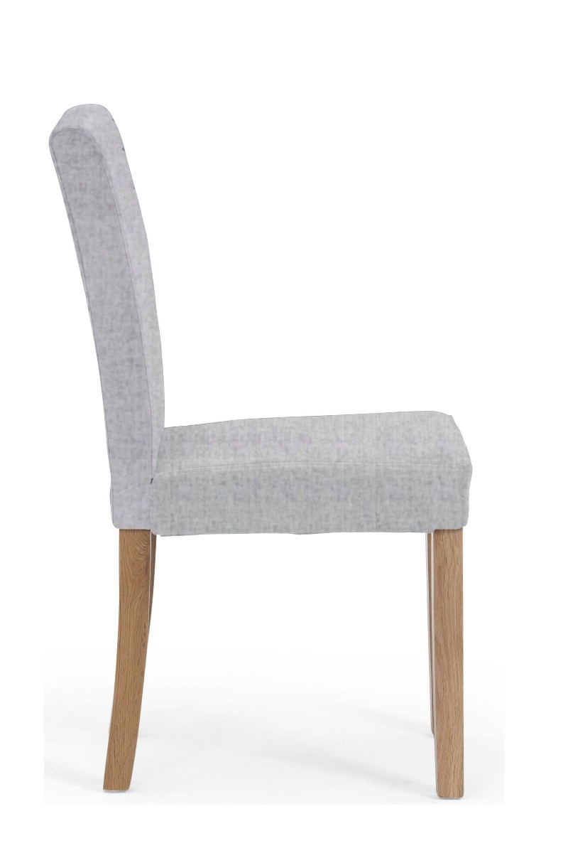 Photo 2 of Lila grey fabric dining chairs