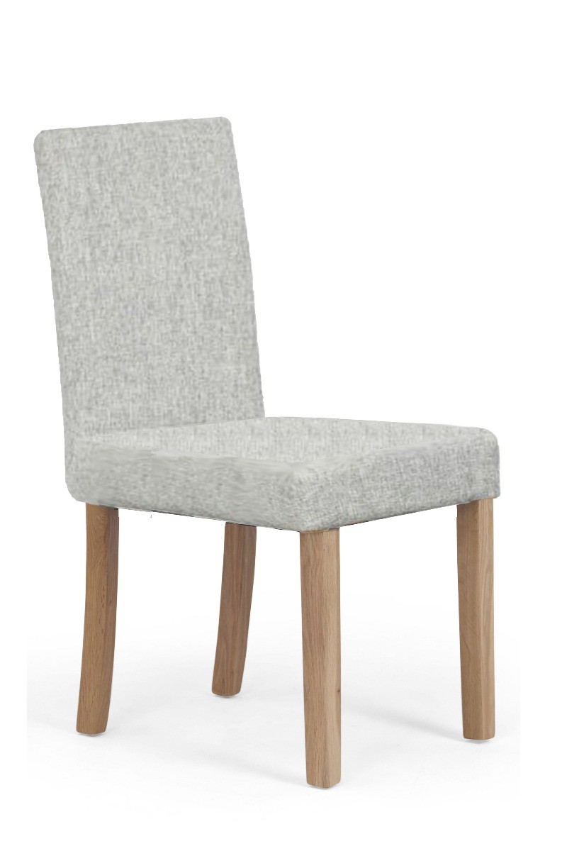 Photo 1 of Lila grey fabric dining chairs