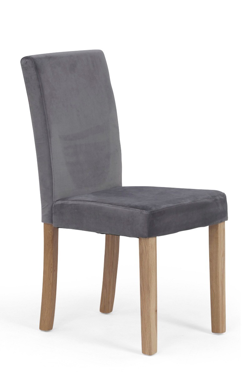 Photo 2 of Lila grey velvet dining chairs