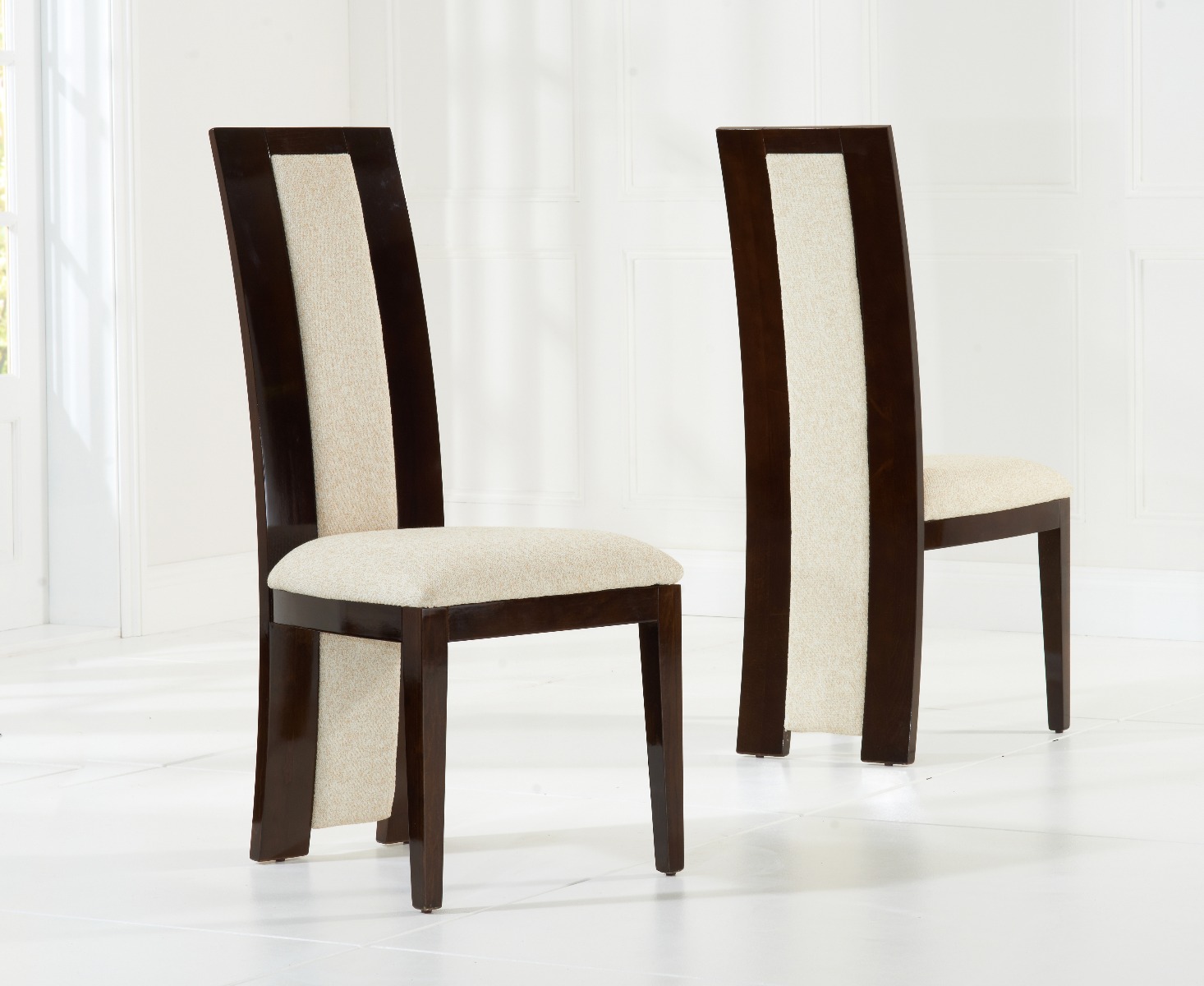 Raphael Brown Solid Wood Dining Chairs