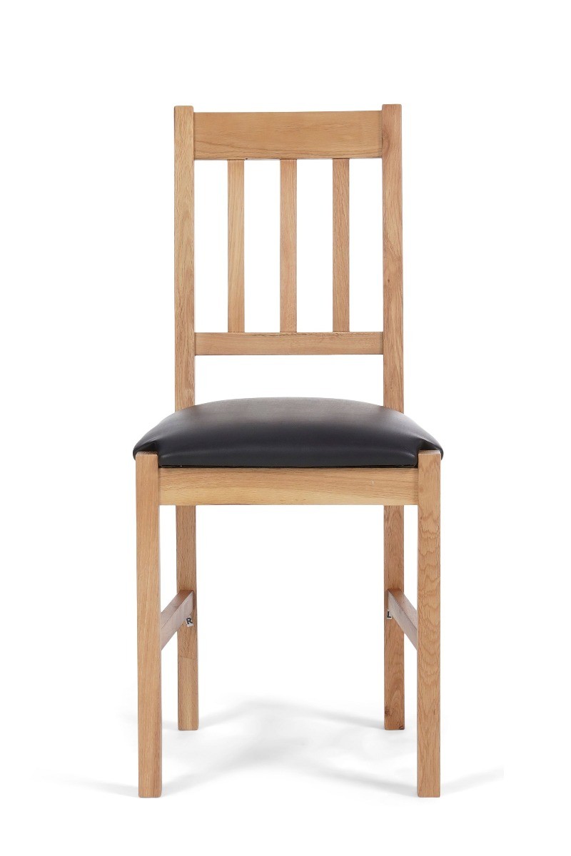 Product photograph of Brown Oxford Chairs from Oak Furniture Superstore