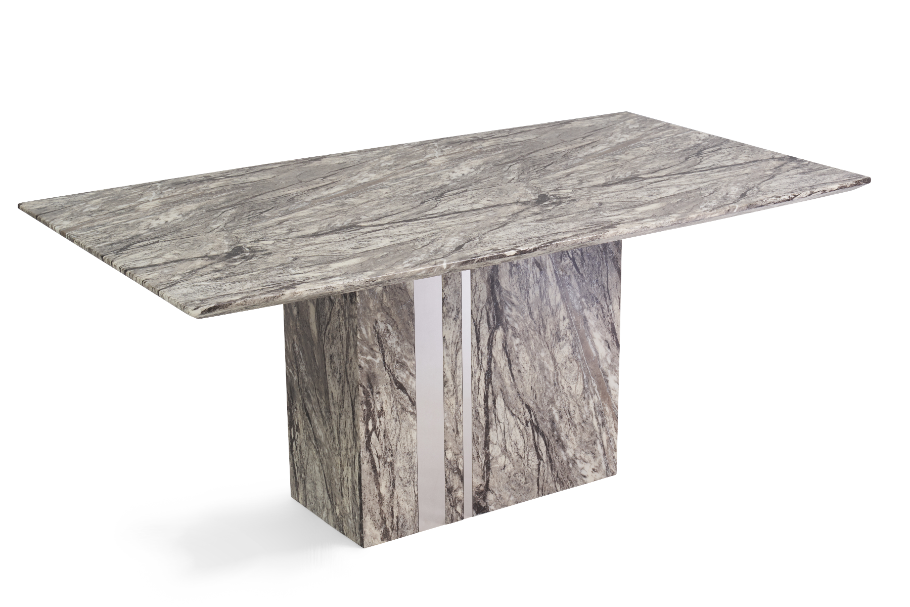 Photo 3 of Alicia 180cm grey marble dining table