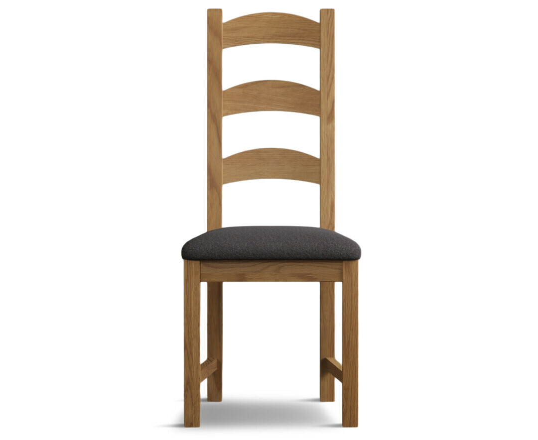 Product photograph of Linen Alton Chairs from Oak Furniture Superstore