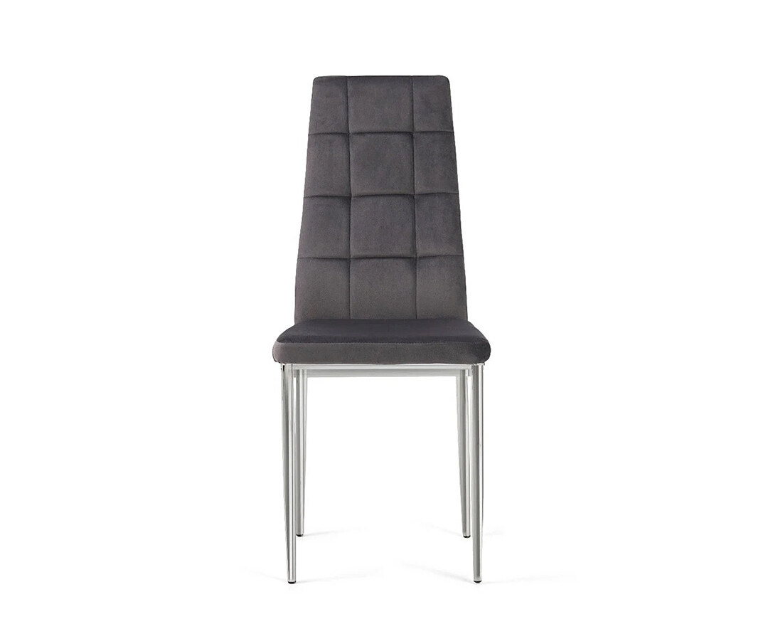Product photograph of Grey Angelo Chairs from Oak Furniture Superstore