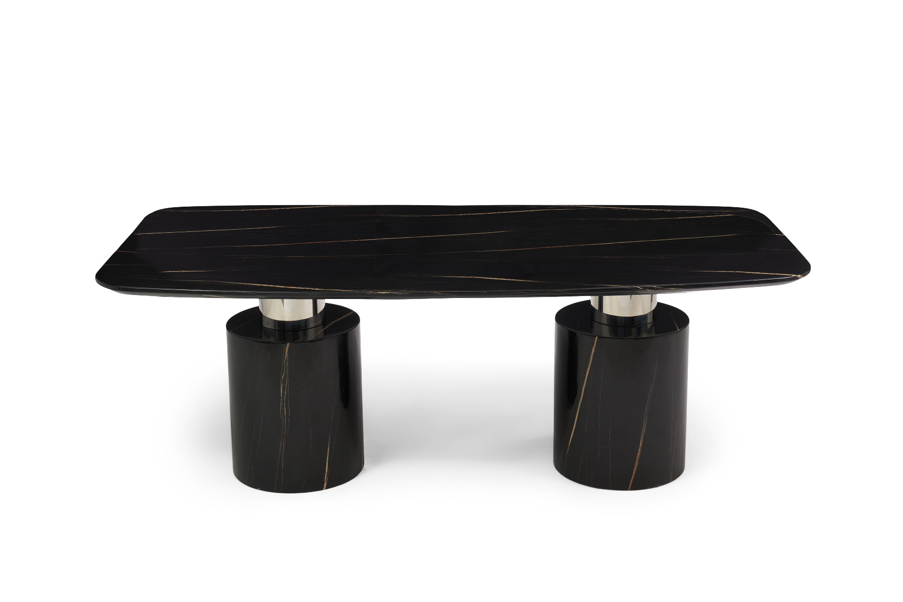 Photo 3 of Antonio 180cm black marble dining table