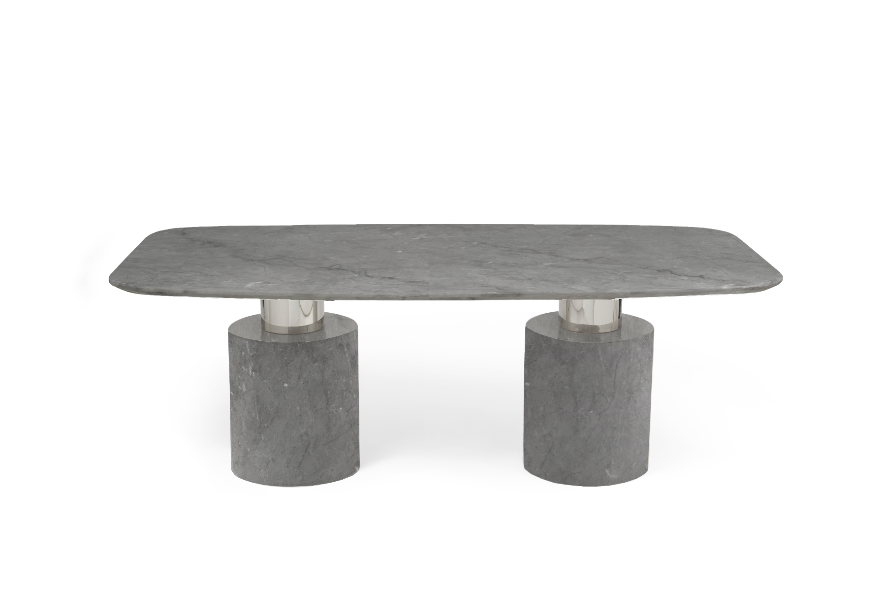 Photo 2 of Antonio 180cm grey marble dining table