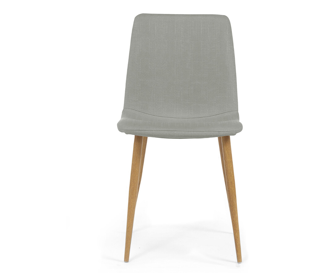 Photo 1 of Astrid grey fabric dining chairs