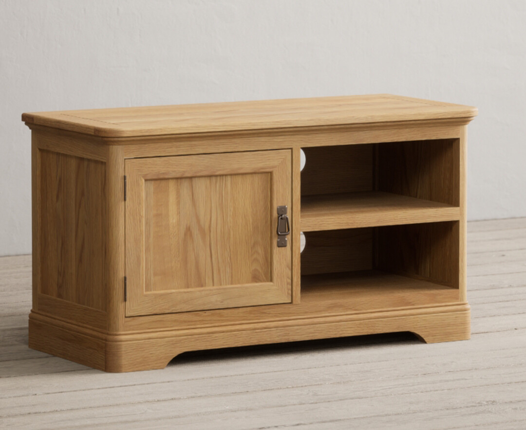 Bridstow Solid Oak Small Tv Cabinet