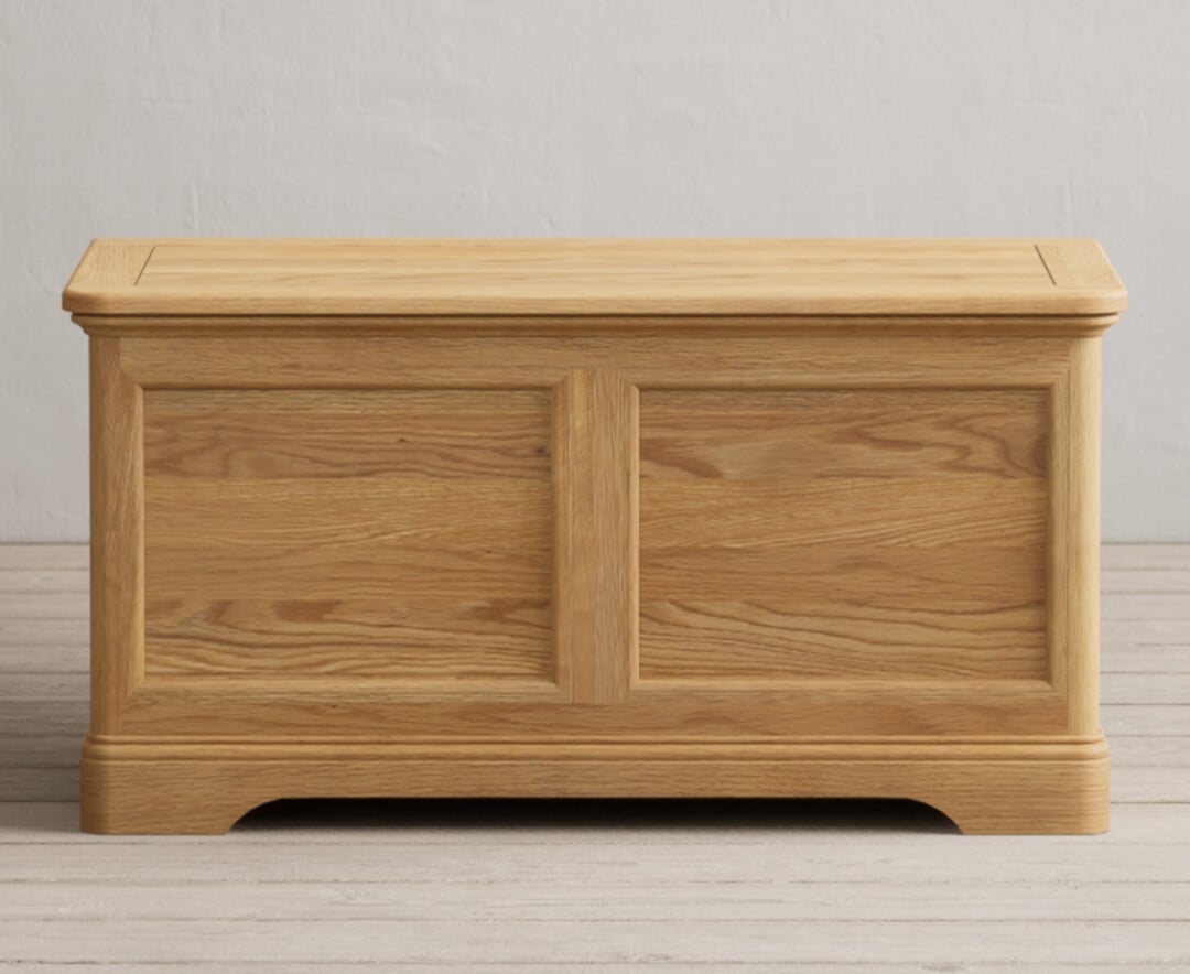 Bridstow Solid Oak Blanket Box