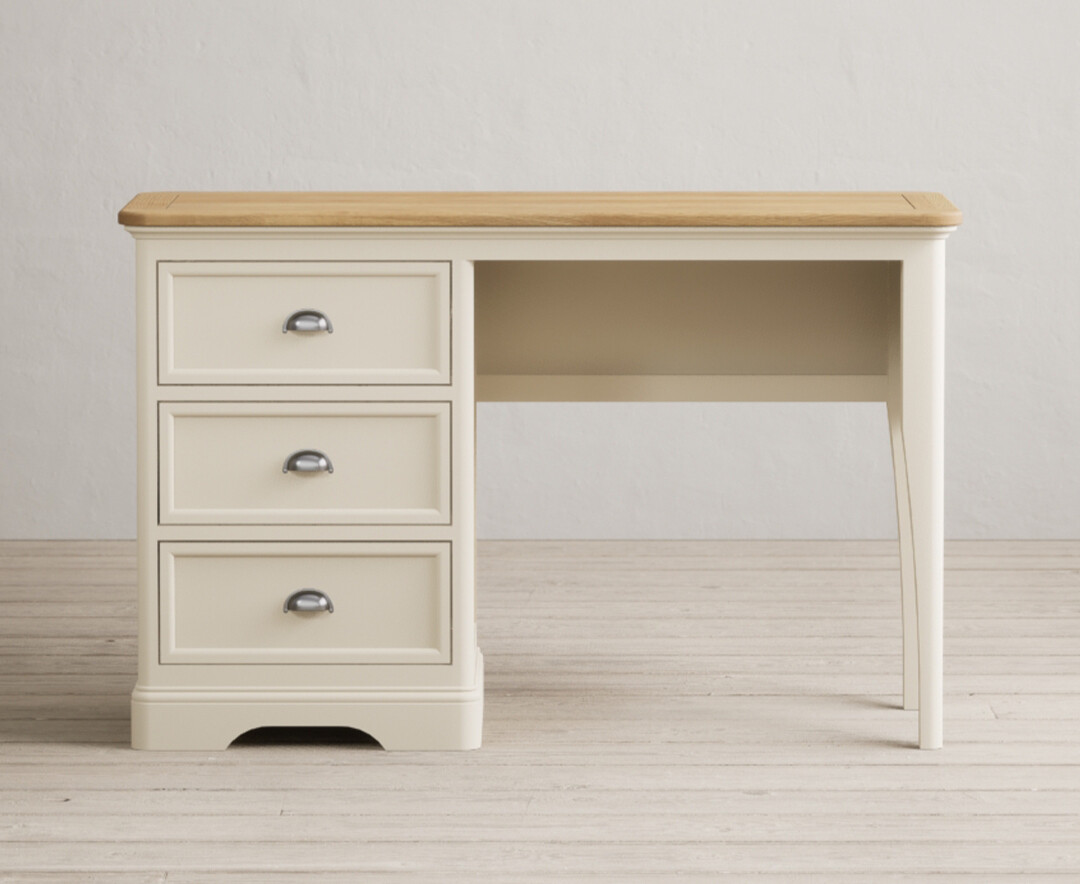 Madley Oak and Cream Painted Dressing Table
