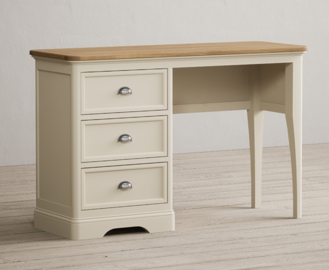 Photo 1 of Bridstow oak and cream painted dressing table