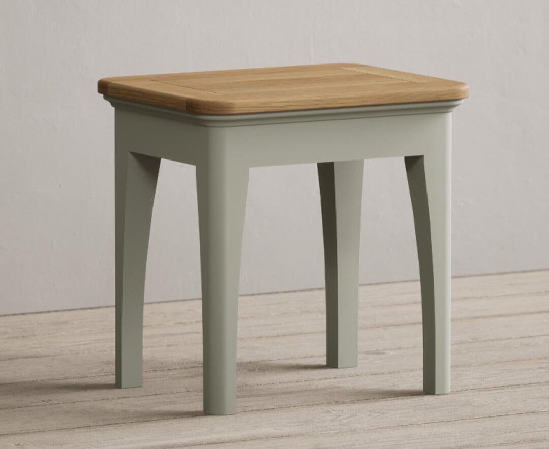 Brampton Soft Green Painted Dressing Stool