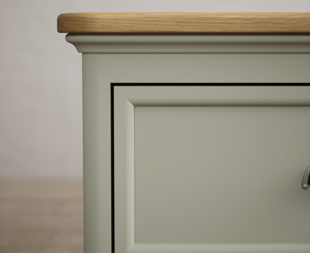 Photo 4 of Bridstow soft green painted super wide tv cabinet