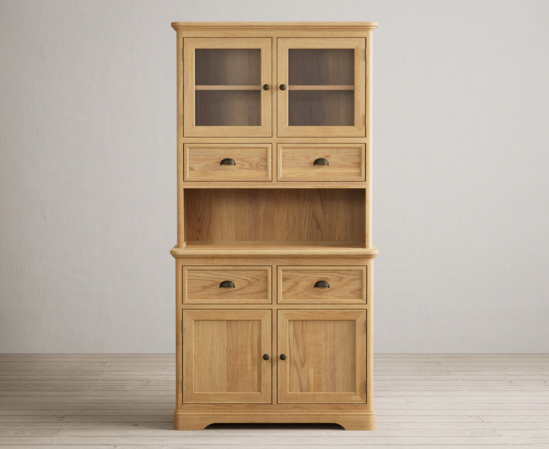 Product photograph of Bridstow Solid Oak Small Dresser from Oak Furniture Superstore