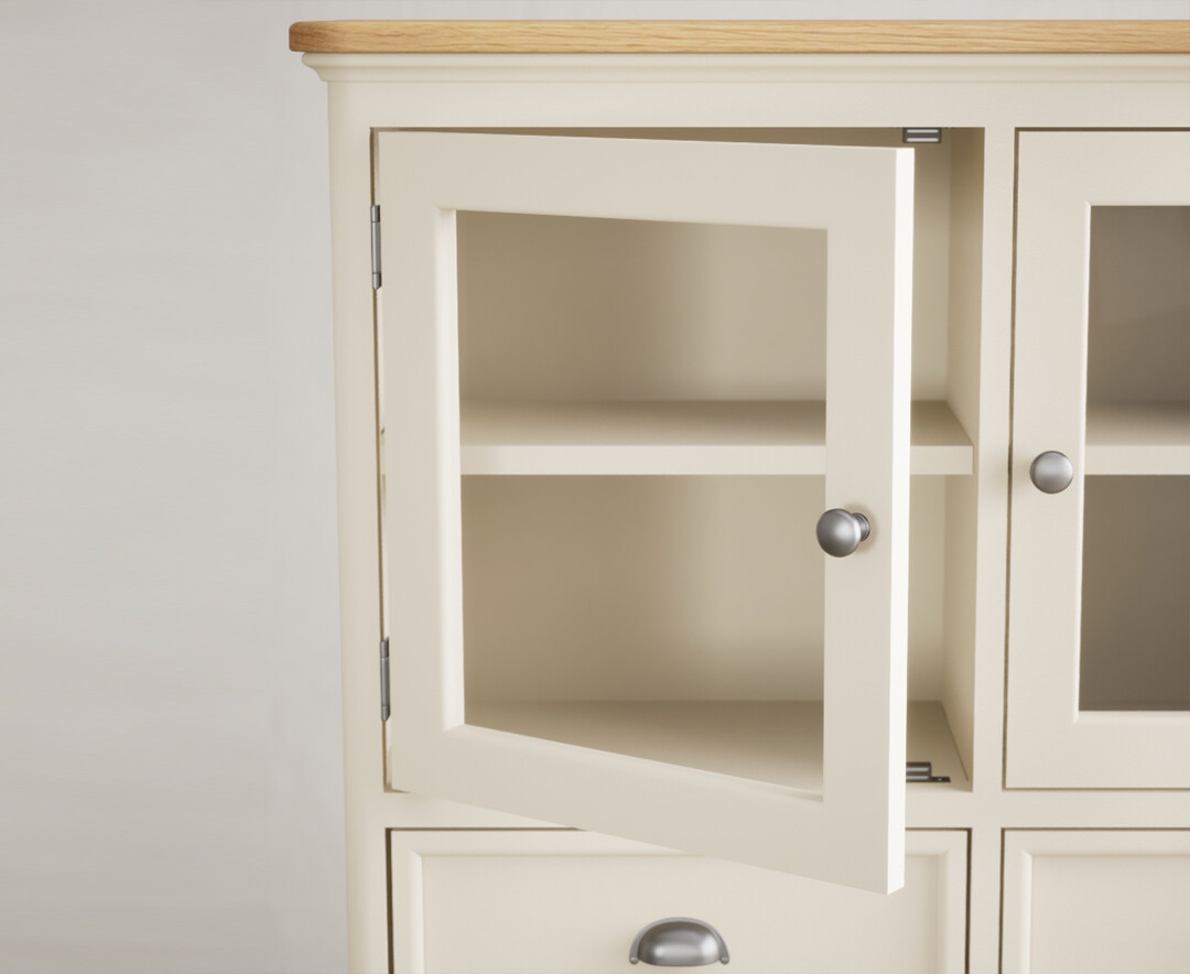 Photo 3 of Bridstow oak and cream painted small dresser