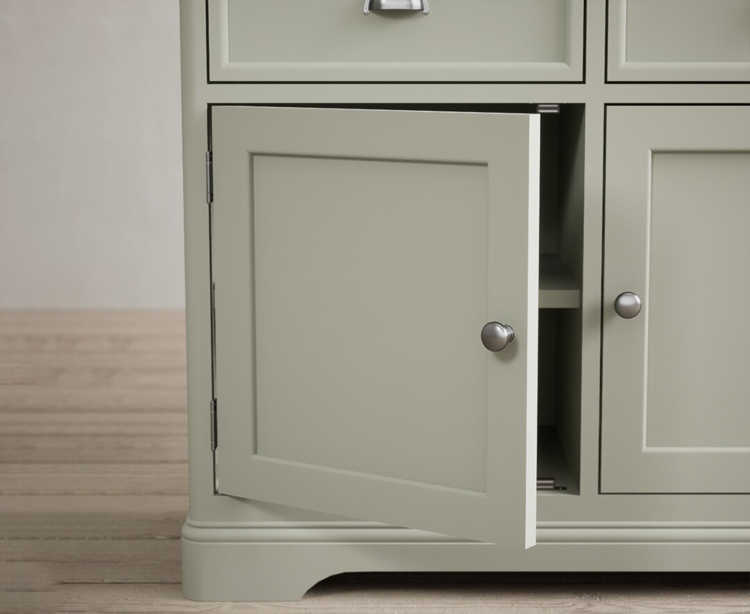 Photo 3 of Bridstow soft green painted large sideboard
