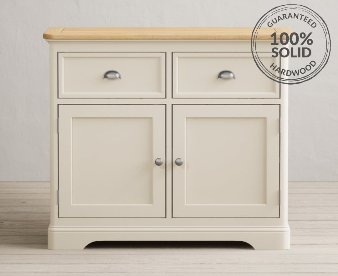 Small outlet cream cupboard