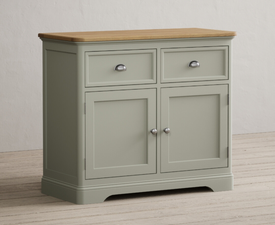 Photo 1 of Bridstow soft green painted small sideboard