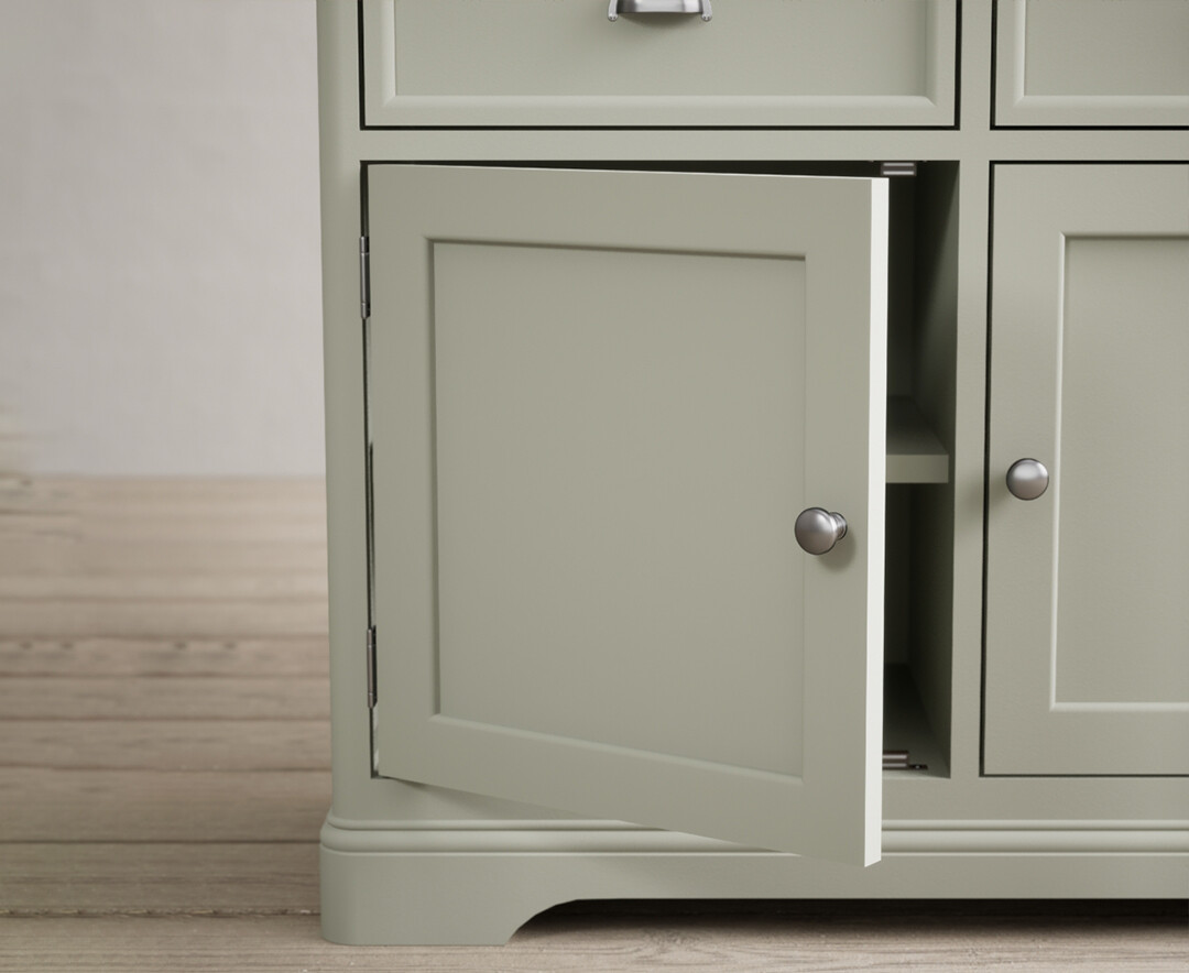 Photo 3 of Bridstow soft green painted small sideboard