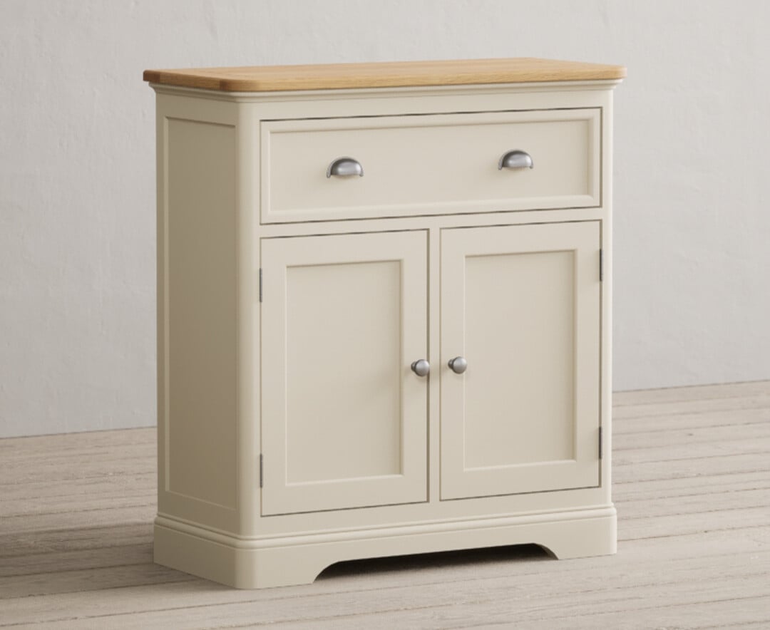 Madley Oak and Cream Painted Hallway Sideboard