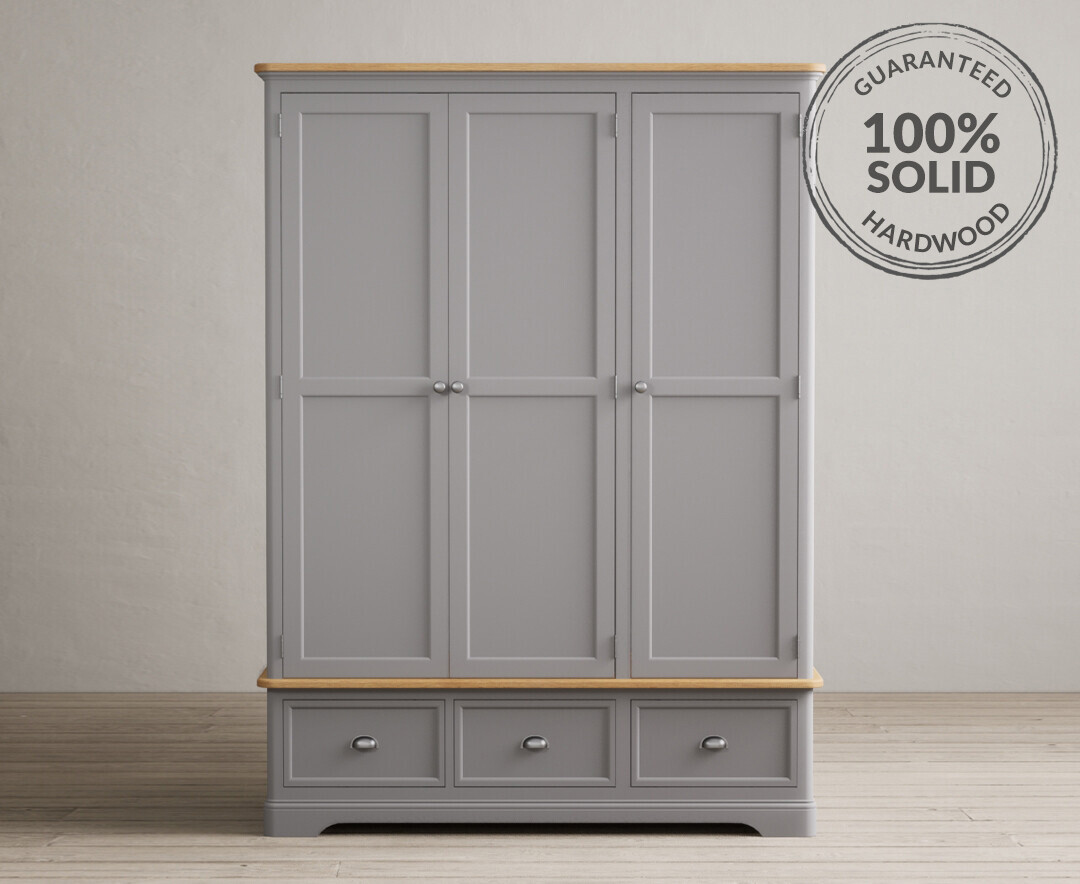 Grey 2025 triple wardrobe