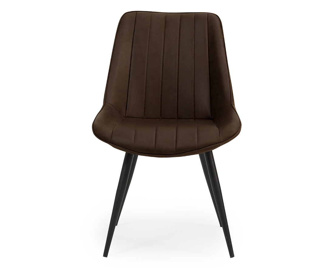 Product photograph of Brown Brody Chairs from Oak Furniture Superstore