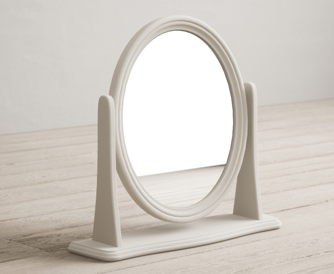 Photo 3 of Chateau soft white painted dressing table mirror