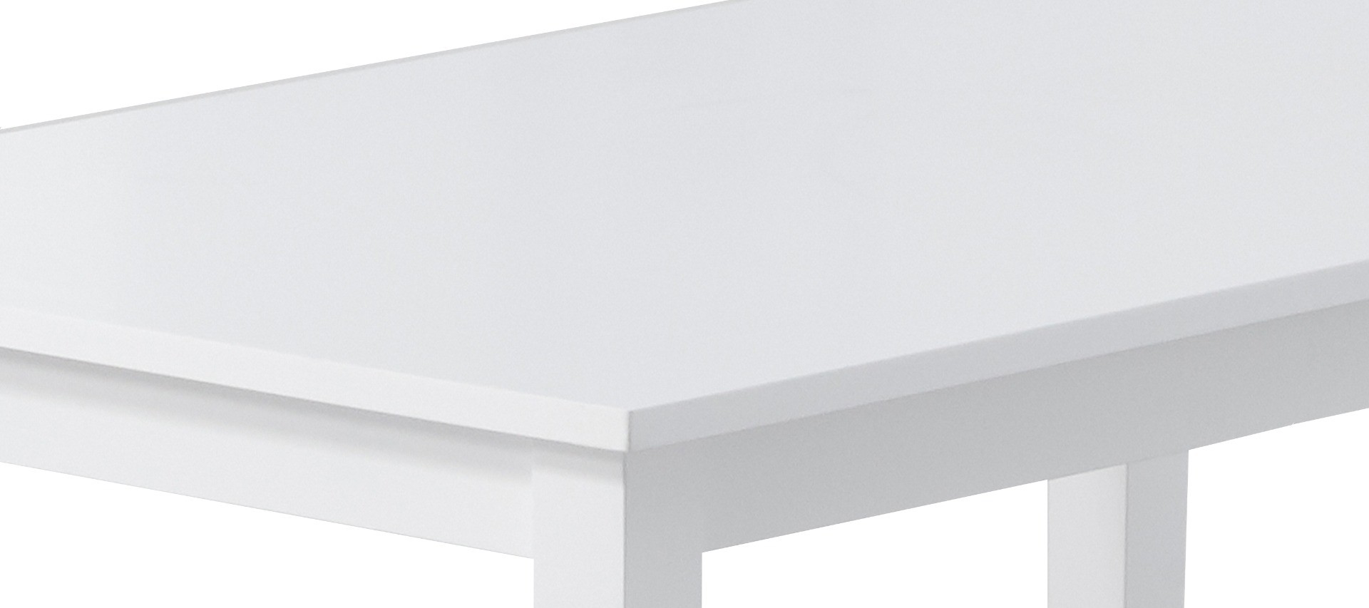 Photo 4 of Chiltern 114cm white painted dining table