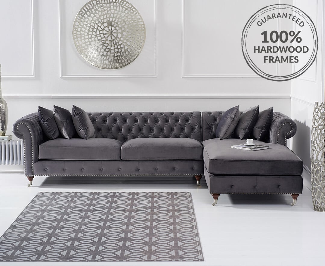 Extra large chaise sofa deals