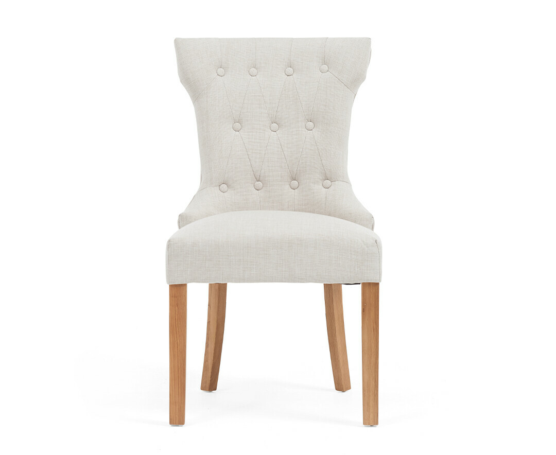 Product photograph of Natural Clara Chairs from Oak Furniture Superstore