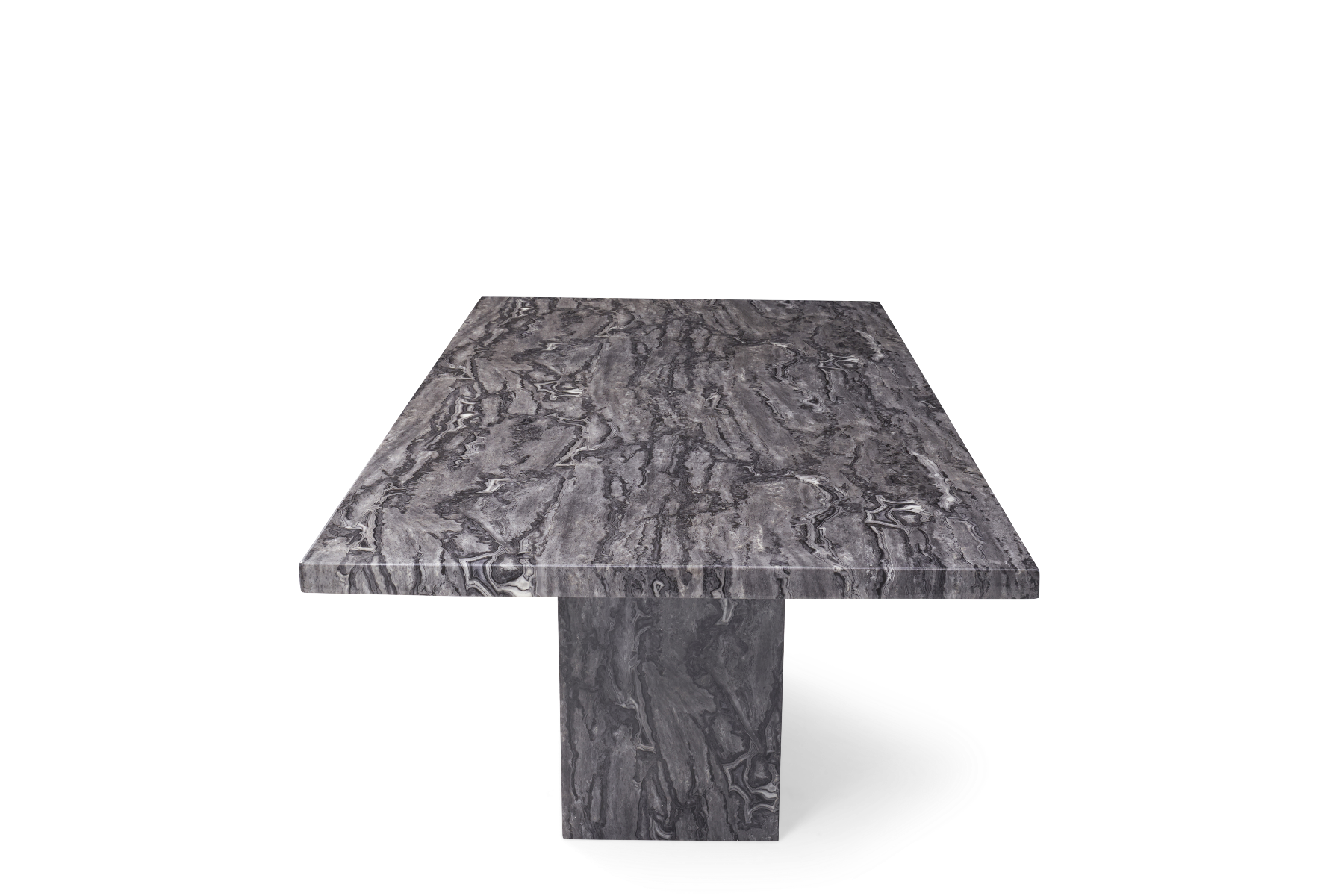 Photo 4 of Crema 180cm grey marble dining table