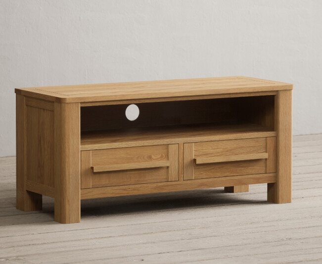 Photo 1 of Eclipse solid oak small tv cabinet
