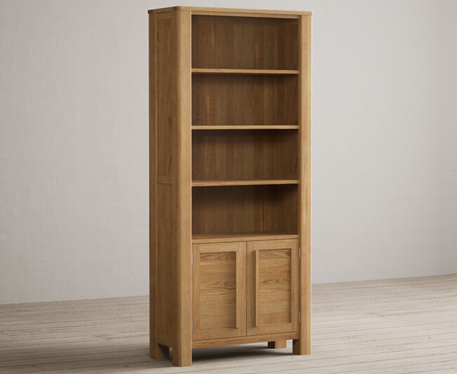 Photo 1 of Eclipse solid oak tall bookcase