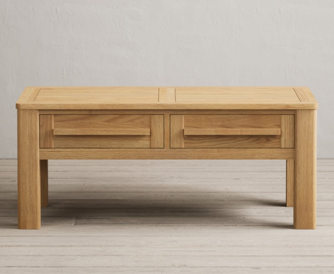 Eclipse Solid Oak Compact Coffee Table