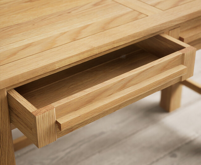 Photo 2 of Eclipse solid oak dressing table / compact desk