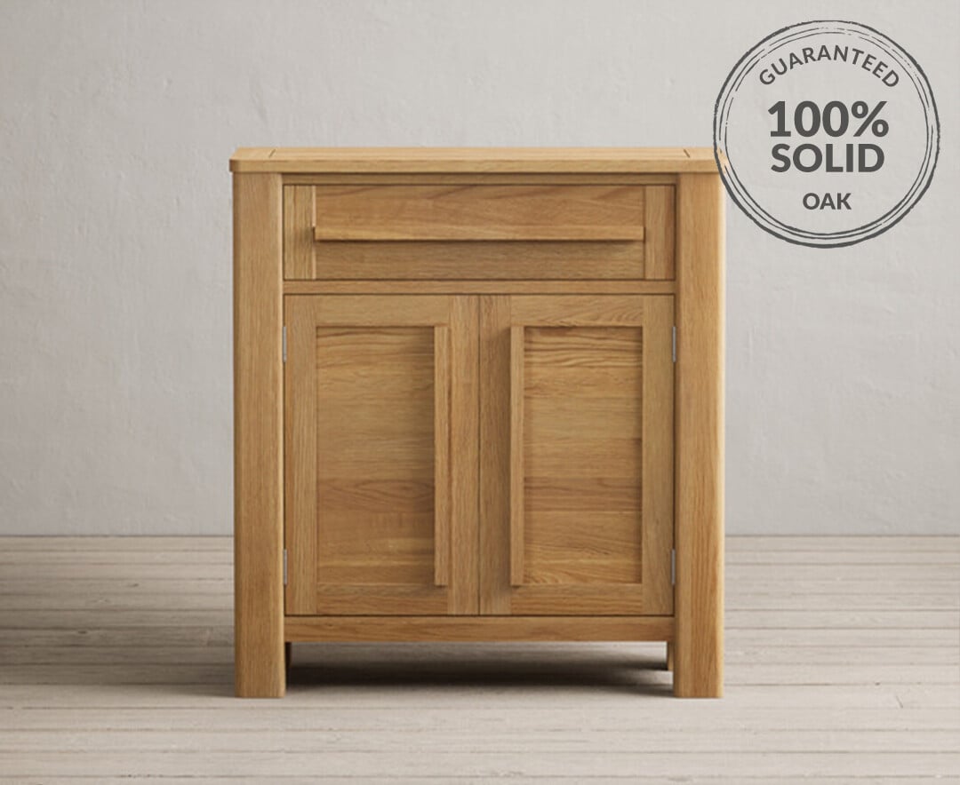 Oak deals hall cupboard