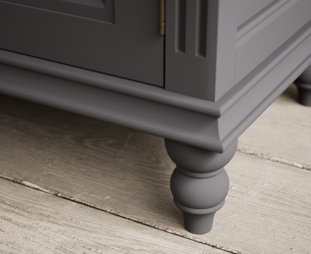 Photo 3 of Francis oak and charcoal grey painted extra large sideboard