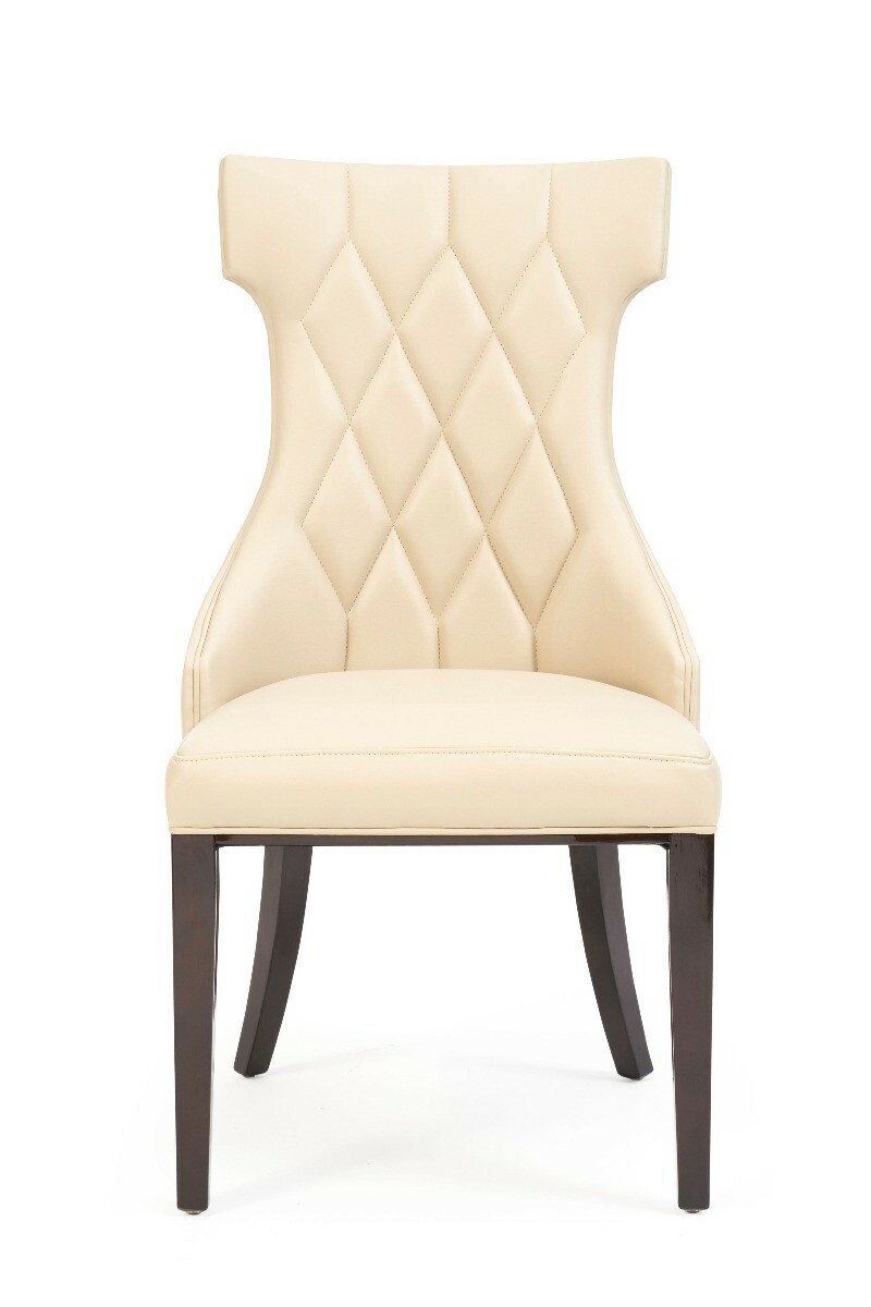 Product photograph of Cream Sophia Chairs from Oak Furniture Superstore