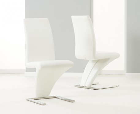 Photo 2 of Extending santino 160cm light grey high gloss dining table with 10 white aldo chairs