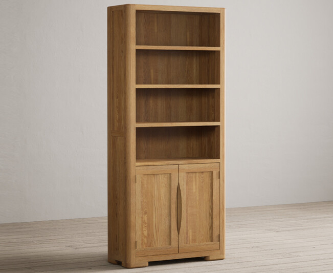 Photo 1 of Harper solid oak tall bookcase