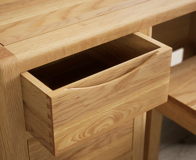 Photo 2 of Harper solid oak dressing table / compact desk